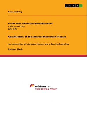 cover image of Gamification of the Internal Innovation Process